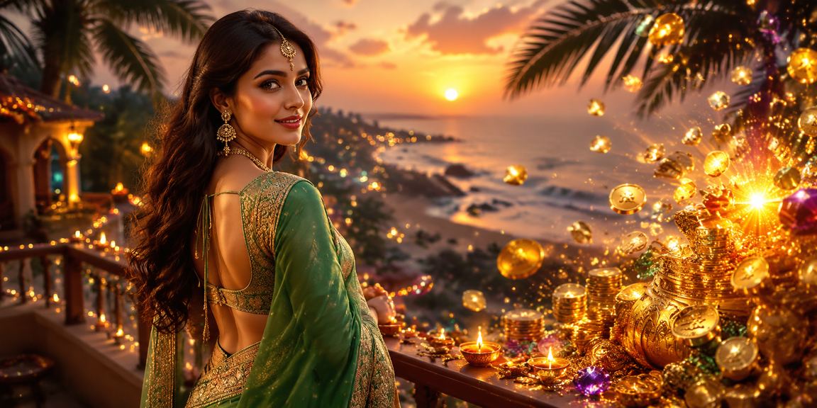 Live casino player enjoying vibrant Goa beach casino app