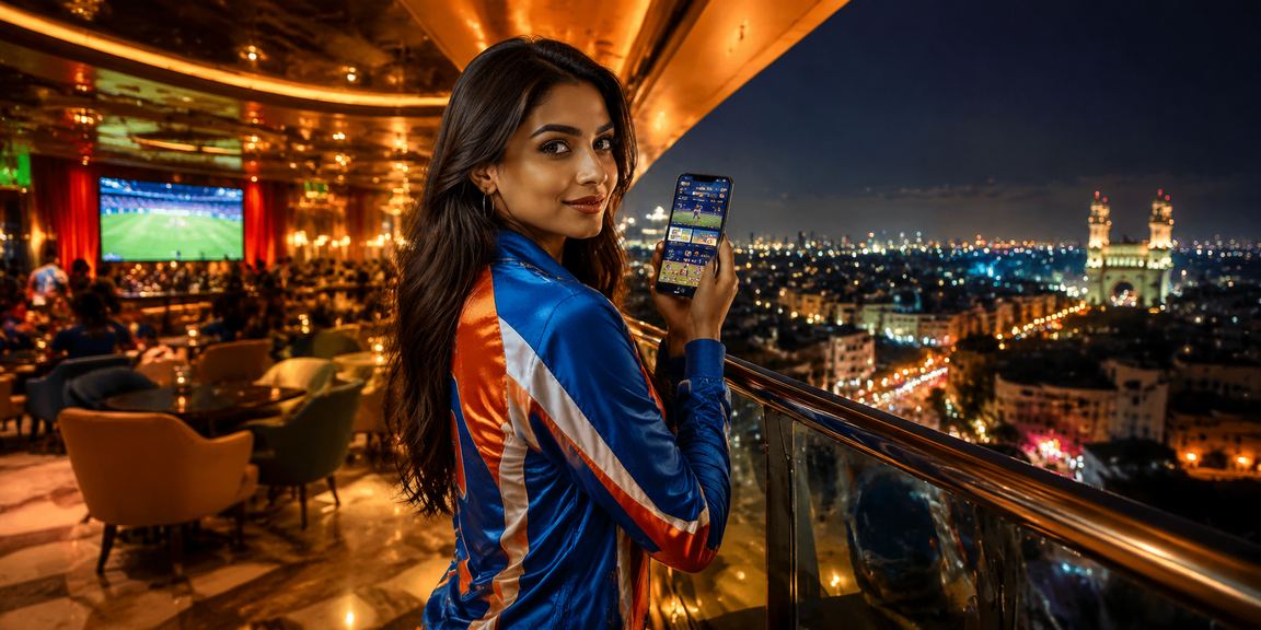 Exciting IPL cricket betting promotions during the night market atmosphere in India